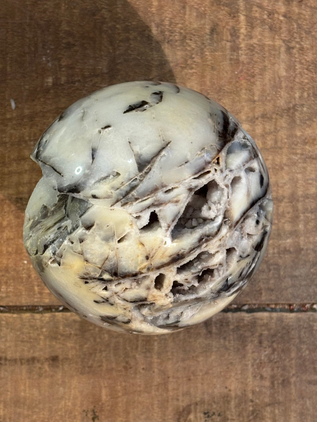 Collector Druzy Agate Sphere – 2.2 lbs