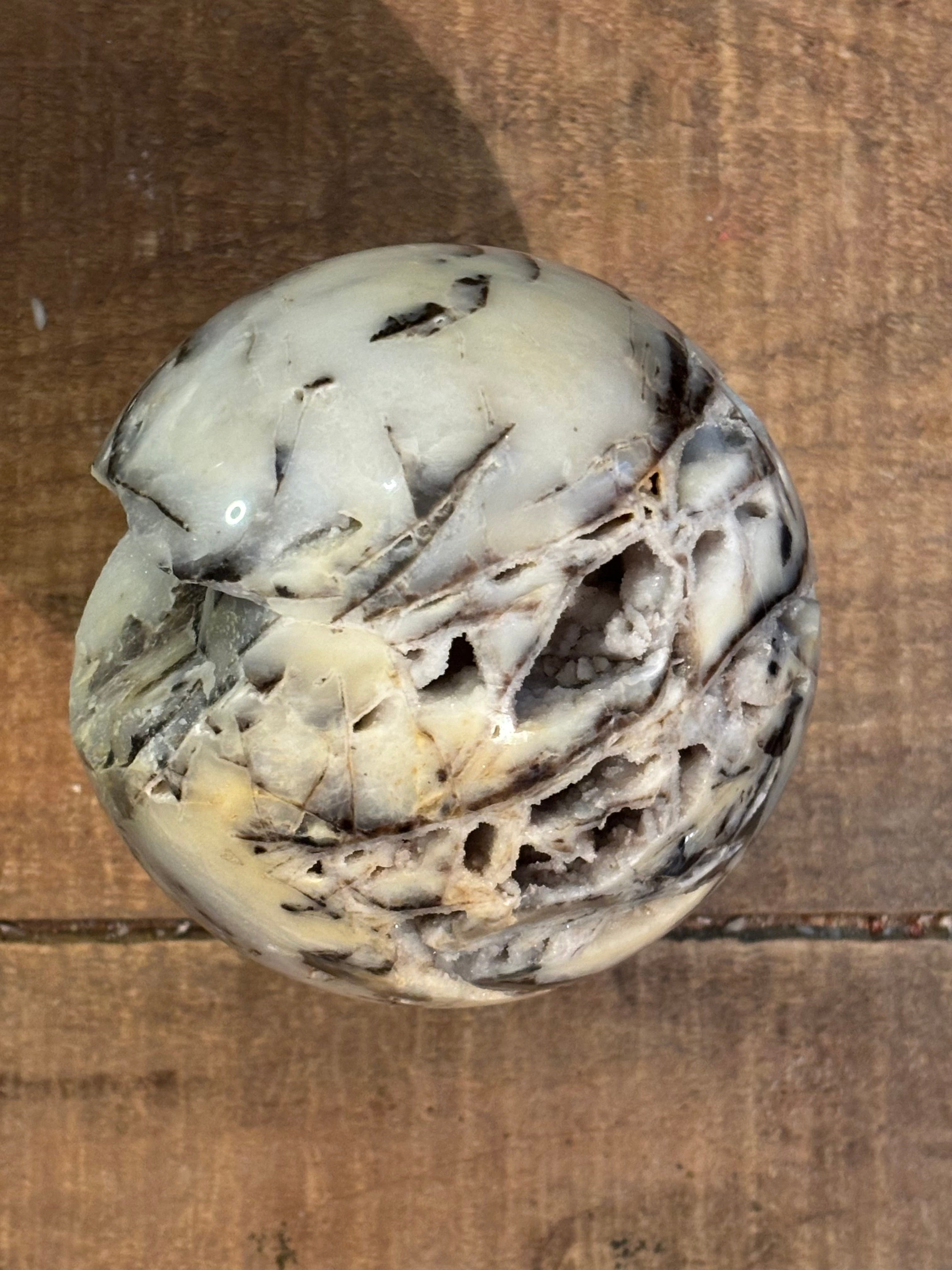 Collector Druzy Agate Sphere – 2.2 lbs